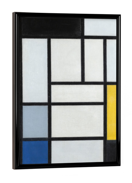 Poster mit schwarzem Rahmen "Komposition von Piet Mondrian" artboxONE - Abstrakt,Geometrie