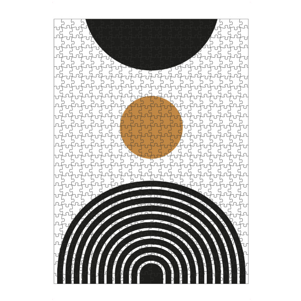 Puzzle Ravensburger "Mid Century study no.three" artboxONE - Abstrakt,Geometrie