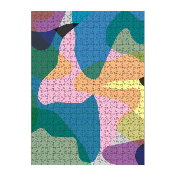 artboxONE Puzzle "Abstract Camouflage Colors" artboxONE - Abstrakt,Geometrie,Fashion
