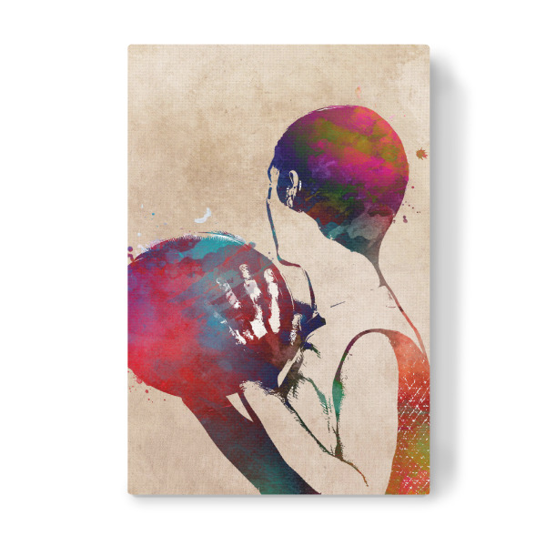 Leinwandbild "Basketball art sport player" artboxONE - Sport,Sport / Motivation - Basketball,Basket,Ball,Basketball player,Player,Game,Sport