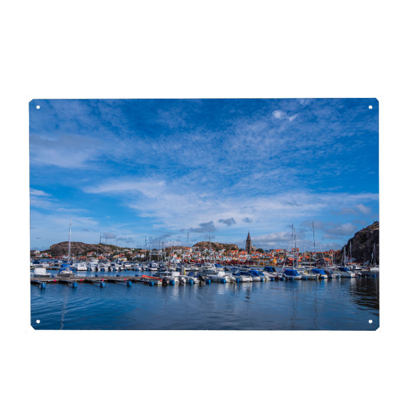 Holzbild "Fjällbacka in Schweden" artboxONE - Natur,Reise,Architektur,Reise / Strand und Meer,Reise / Länder