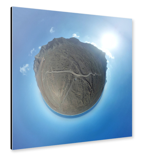 Alu-Dibond "Fuerteventura -Cofete,Villa Winter" 30x30 cm artboxONE