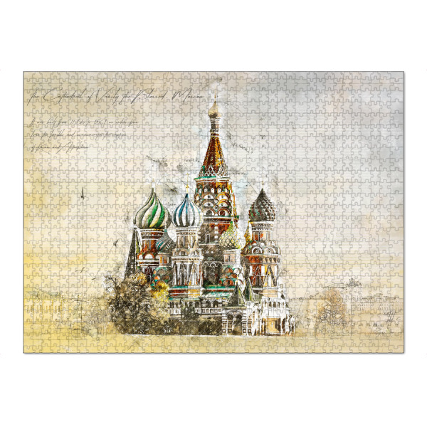 Puzzle Ravensburger "Saint Basil, Moscow" artboxONE - Architektur,Reise / Länder,Städte / Weitere