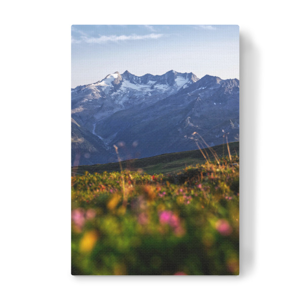Leinwandbild "Sonniger Gletscher" artboxONE - Natur,Reise,Sport,Reise / Länder