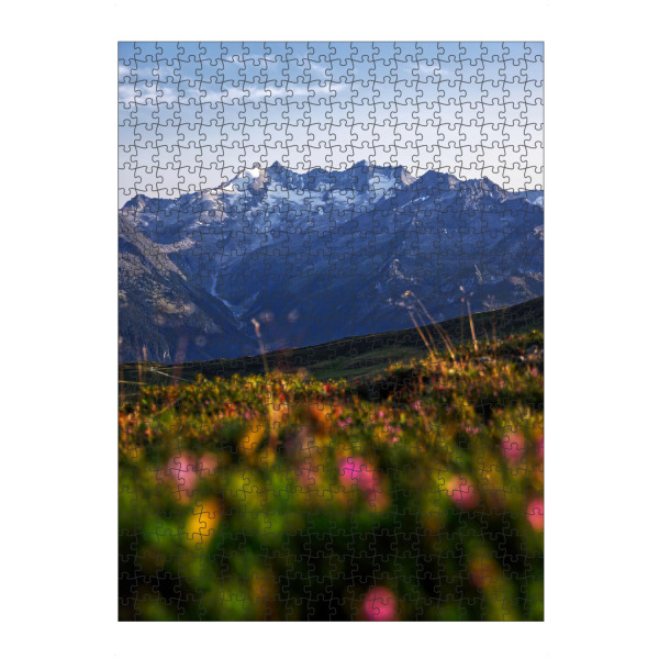 Puzzle Ravensburger "Sonniger Gletscher" artboxONE - Natur,Reise,Sport,Reise / Länder