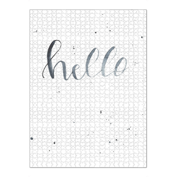 Puzzle Ravensburger "Hello Handlettering und Watercolor" artboxONE - Typografie,Buchstaben,Für Mama,Galaxy