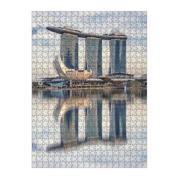 artboxONE Puzzle "Singapore landmark" artboxONE - Städte,Reise,Architektur,Reise / Asien,Städte / Singapur