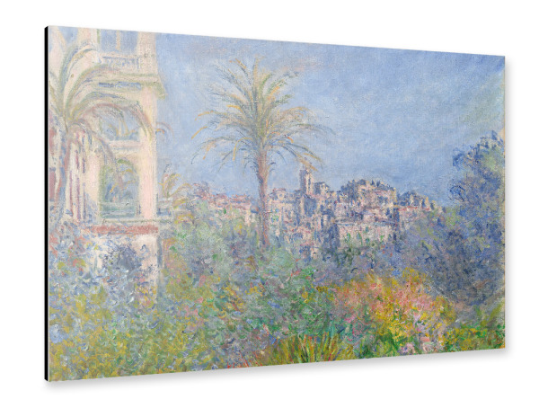 Alu-Dibond "Villen in Bordighera - Monet" 30x20 cm artboxONE
