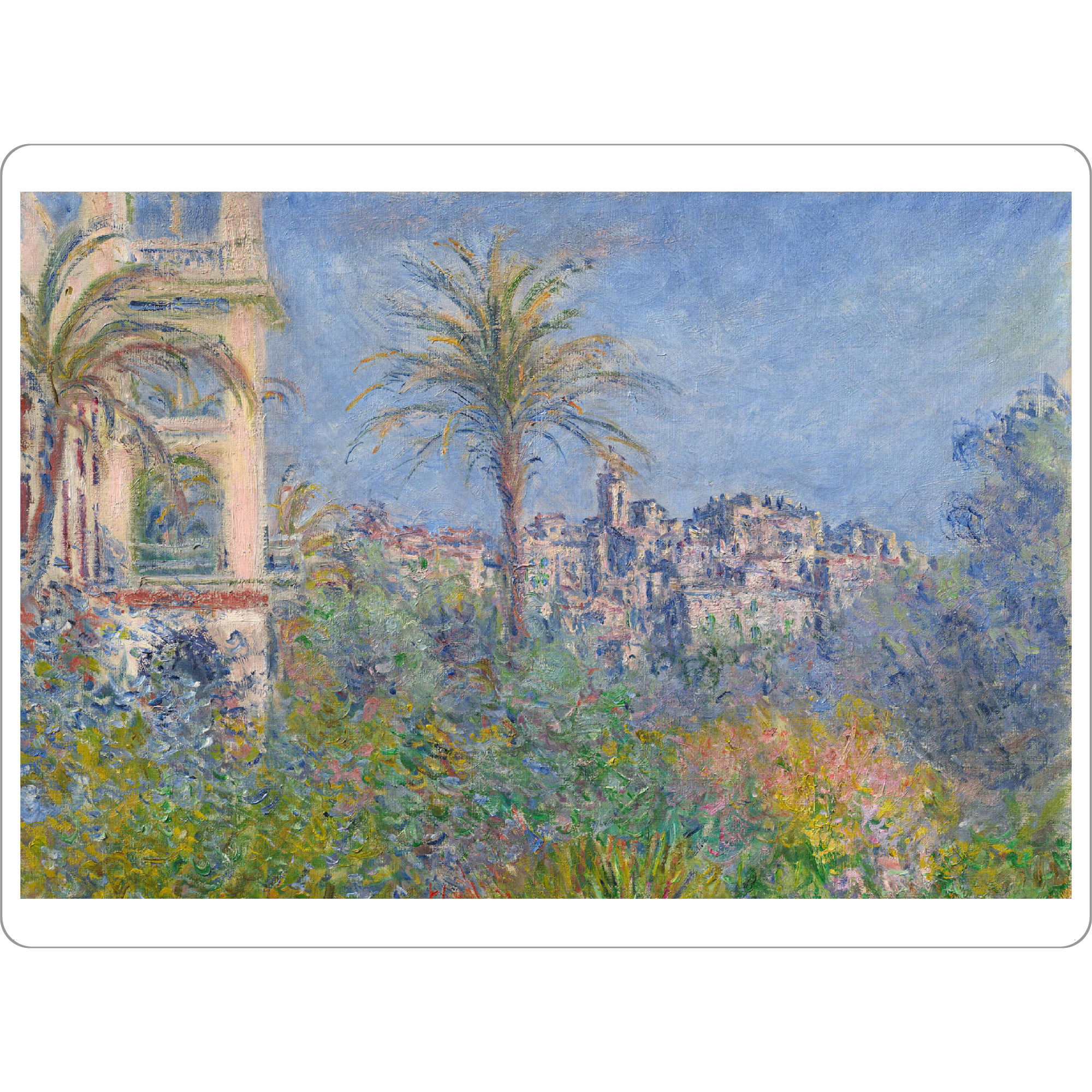 Tischset "Villen in Bordighera - Monet" artboxONE - Natur