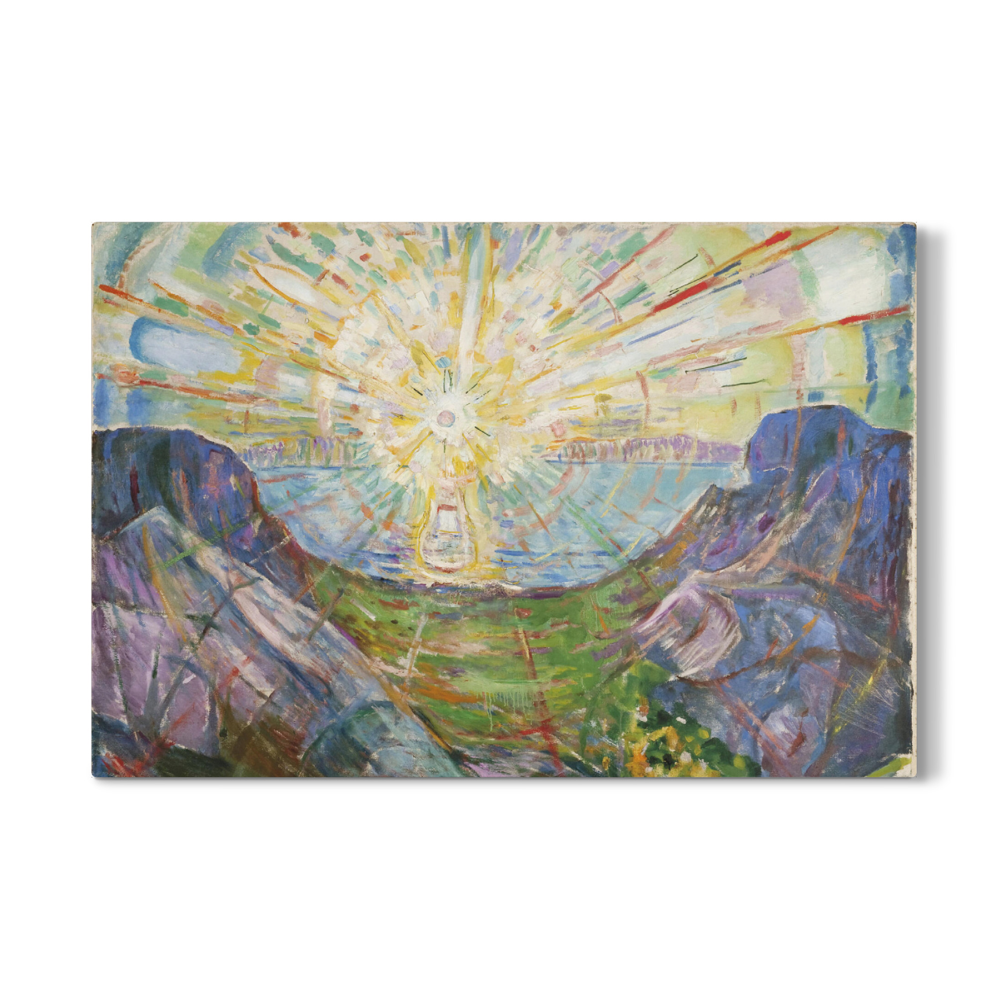 Galerie-Print "Die Sonne von Edvard Munch" 75x50 cm artboxONE