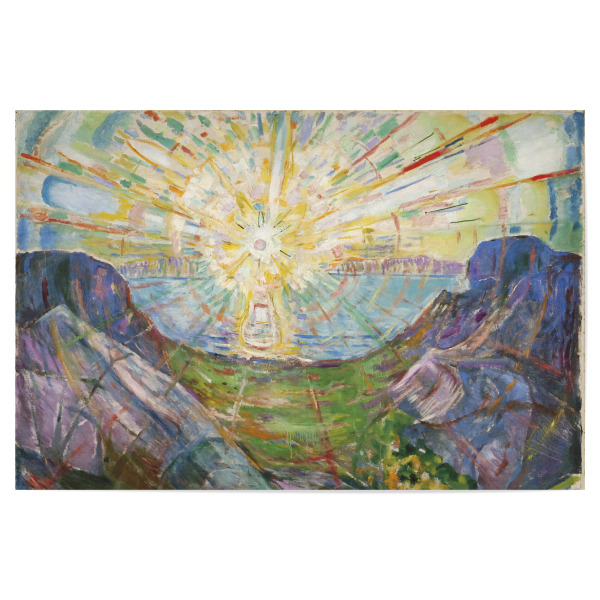 Poster "Die Sonne von Edvard Munch" artboxONE - Natur,Reise