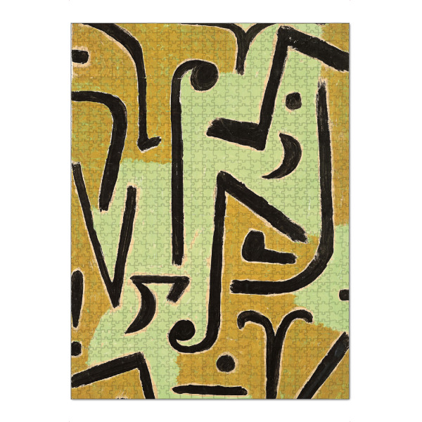 Puzzle Ravensburger "Halme von Paul Klee" artboxONE - Abstrakt,Geometrie