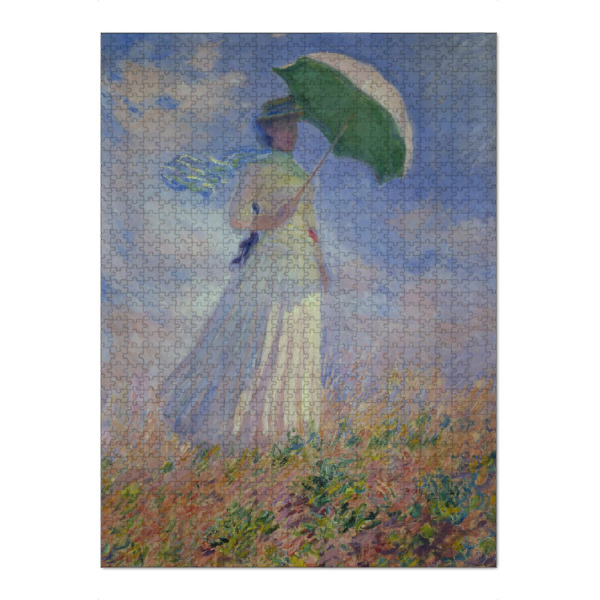 Puzzle Ravensburger "Frau mit Sonnenschirm - Monet" artboxONE - Natur,Floral,Menschen