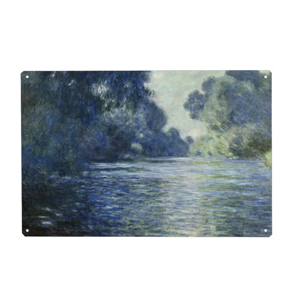 Holzbild "Arm der Seine nahe Giverny" artboxONE - Natur,Reise