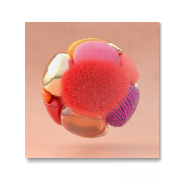 Galerie-Print "3D rendered abstract illustration" 30x30 cm artboxONE