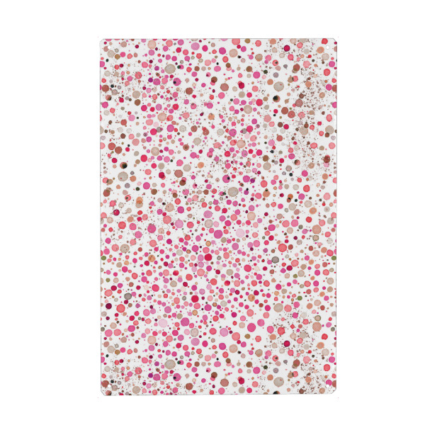 Holzbild "Watercolor Fireflies Dots Red" artboxONE - Abstrakt,Für Mama,Galaxy