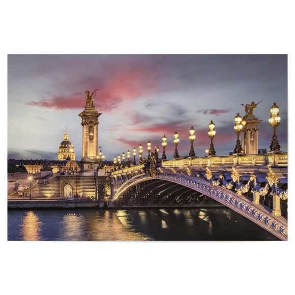 Poster 30x20 cm "Romantic Paris" artboxONE - Städte,Reise,Architektur,Städte / Paris,Reise / Länder