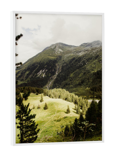 Poster mit weißem Rahmen "SonnenKUSS" artboxONE - Natur,Reise,Reise / Länder