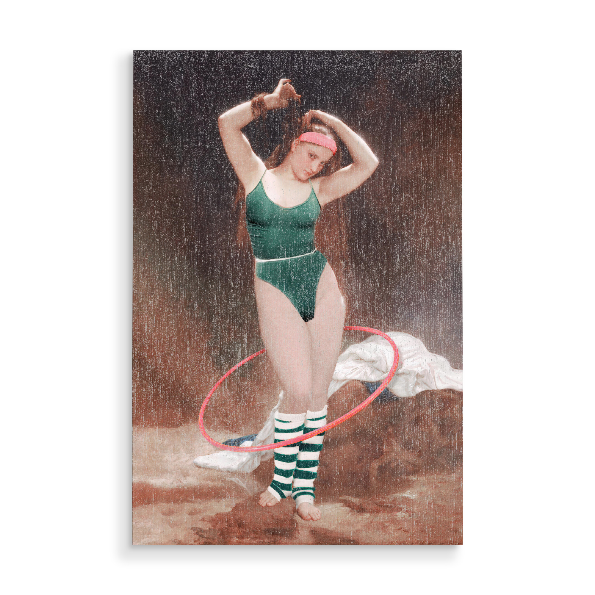 Holzbild "Aerobic Girl" artboxONE - Menschen,Fashion,Sport