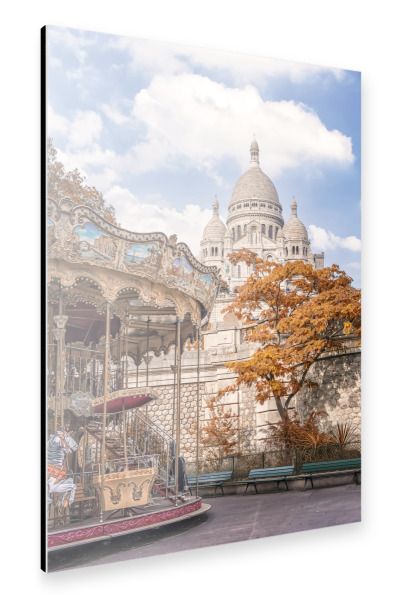 Alu-Dibond "Montmartre" 30x20 cm artboxONE