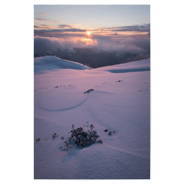 Poster "Nachglühen" artboxONE - Natur,Reise,Reise / Länder