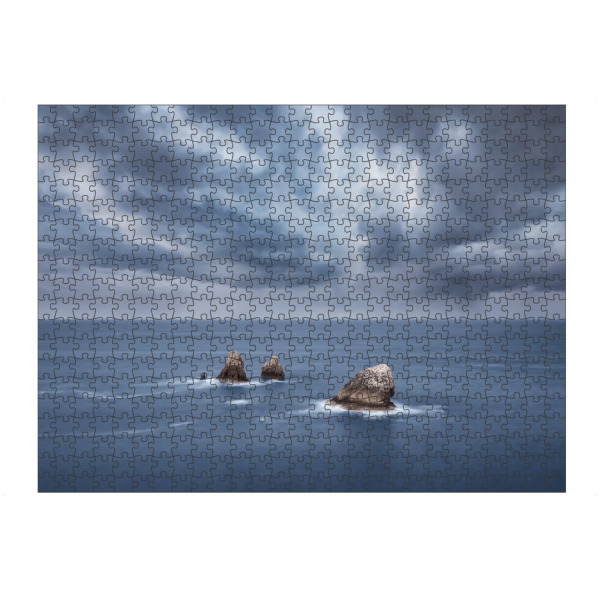 artboxONE Puzzle "Rocks and storm" artboxONE - Natur,Reise,Reise / Strand und Meer,Reise / Länder