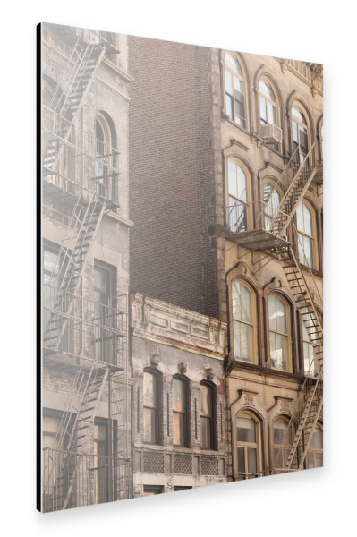 Alu-Dibond "Die Straßen von New York City" 30x20 cm artboxONE