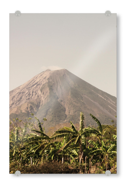 Acrylglasbild "Vulkan in Nicaragua" artboxONE - Natur,Reise,Reise / Länder