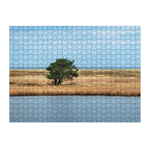 artboxONE Puzzle "Baum im Schilf" artboxONE - Natur,Reise,Reise / Strand und Meer