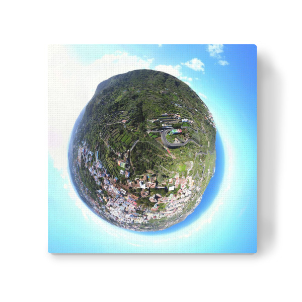 Leinwandbild "Teneriffa - Icod de los Vinos" artboxONE - Städte,Reise,Architektur,Reise / Strand und Meer,Reise / Länder