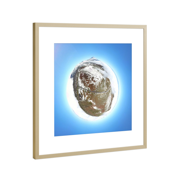 Poster mit Rahmen Gold "Teneriffa - Nationalpark El Teide" artboxONE - Natur,Reise,Reise / Strand und Meer,Reise / Länder