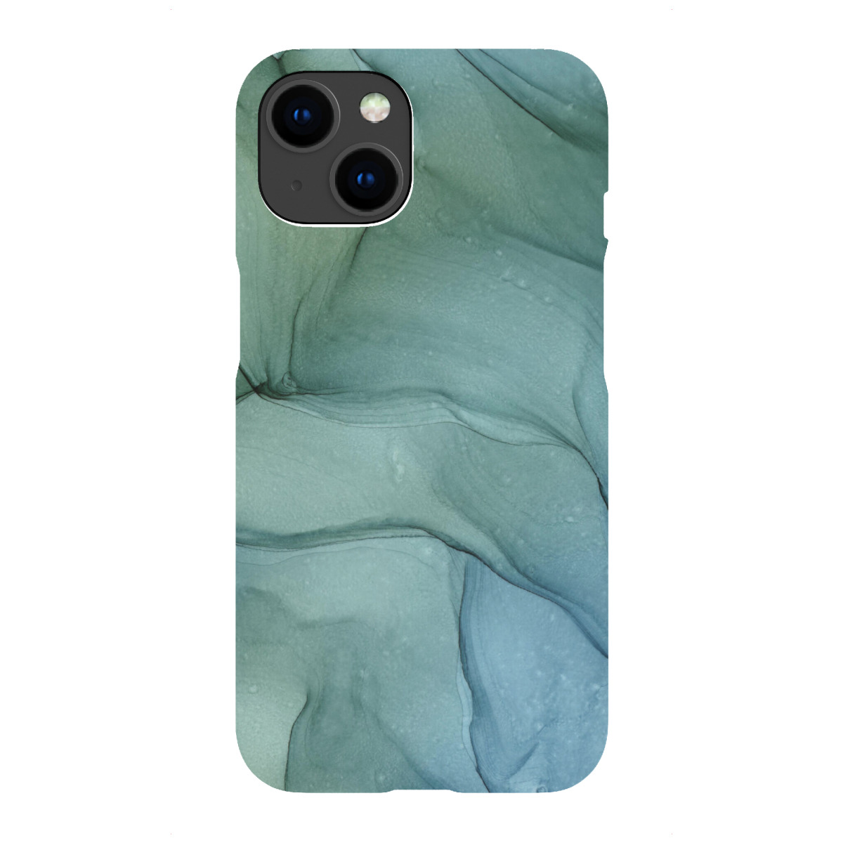 iPhone "Grau Green Z" Premium-Case Handyhülle artboxONE