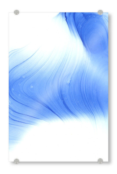 Acrylglasbild "Abstract light blue" artboxONE - Abstrakt