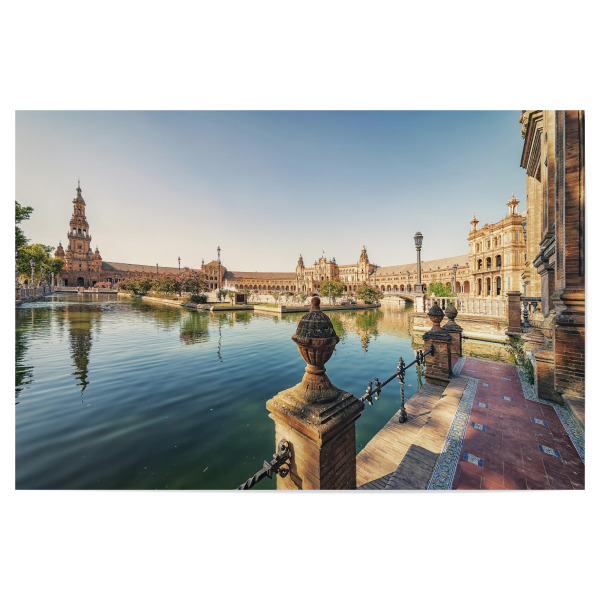 Poster "Parque de Maria Luisa" artboxONE - Städte,Reise,Architektur,Reise / Länder,Städte / Weitere