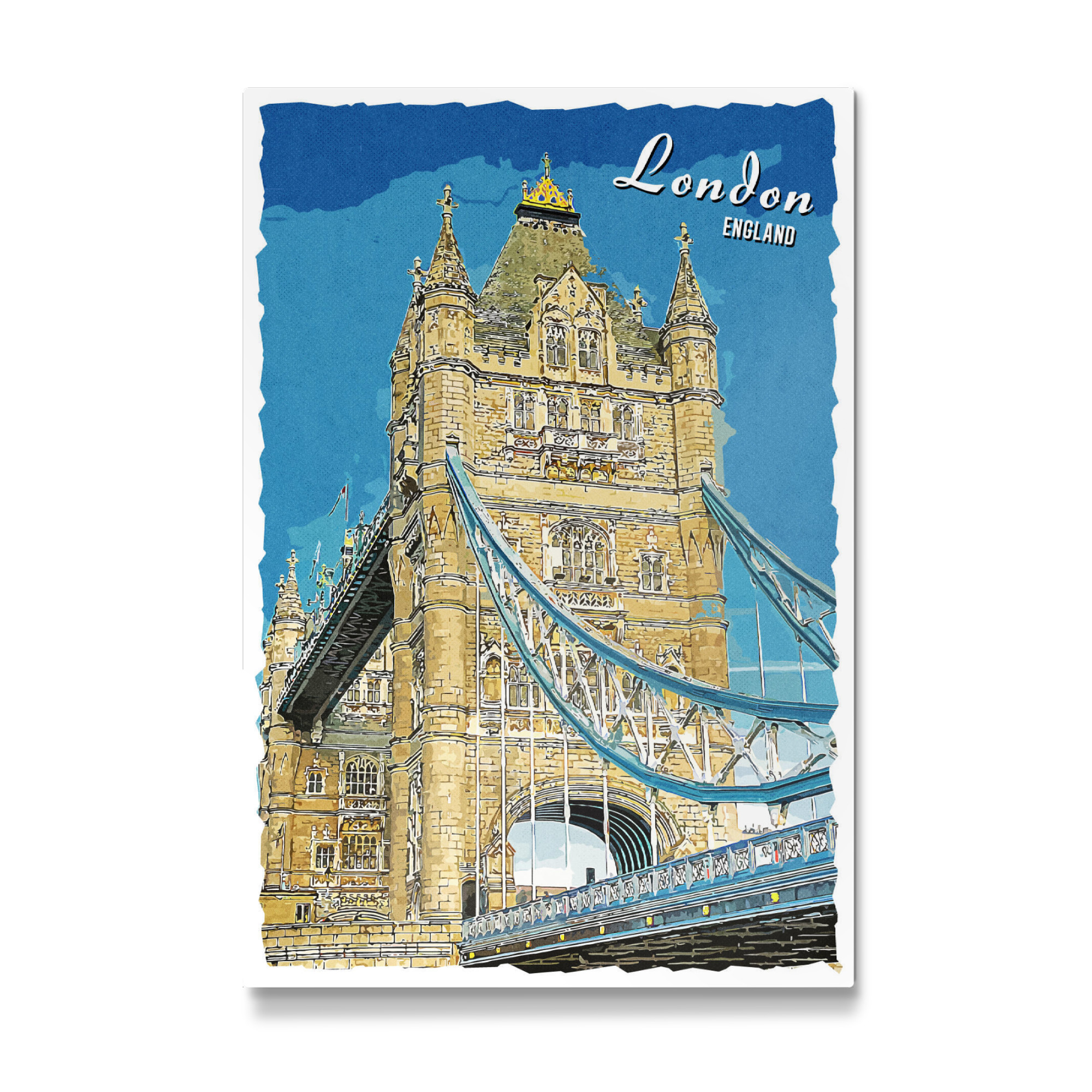 Galerie-Print "London Vintage Tower Bridge" 30x20 cm artboxONE