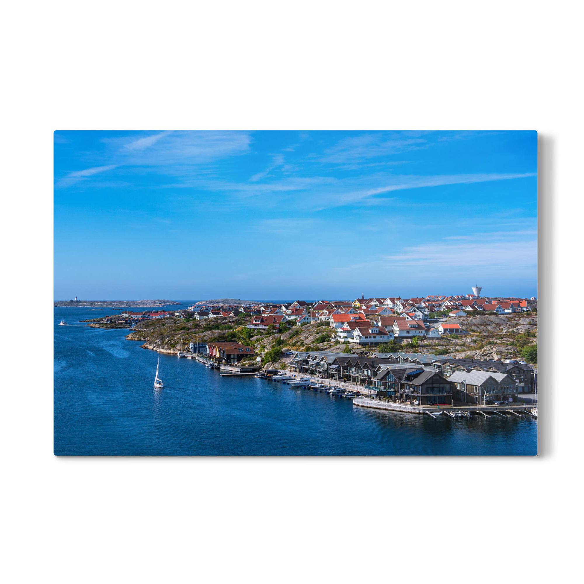 Galerie-Print "Segelboot vor Smögen" 30x20 cm artboxONE