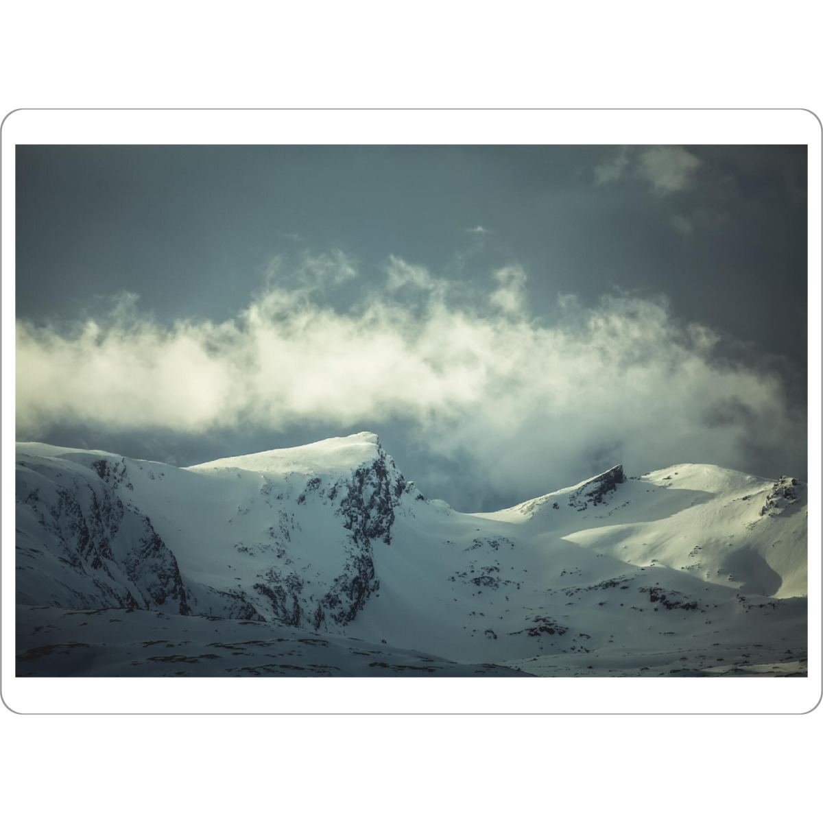 Tischset "Arctic clouds" artboxONE - Natur