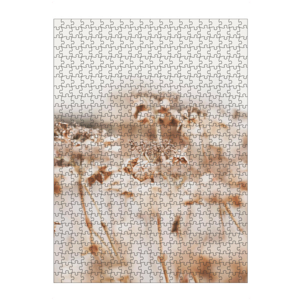 Puzzle Ravensburger "Beige Plant" artboxONE - Natur,Floral - Beige plant,Botanical,Minimalist,Boho,Plant,Pflanze,Beige,Leaves,Mlätter,Natur,Nature