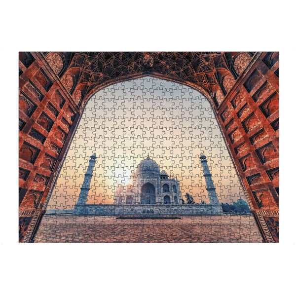 Puzzle Ravensburger "Taj Mahal mausolem" artboxONE - Städte,Reise,Architektur,Reise / Asien,Reise / Länder