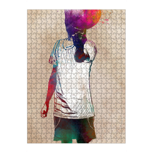 artboxONE Puzzle "Basketball player art" artboxONE - Sport,Sport / Motivation - Basketball,Basket,Basketball player,Sport,Player