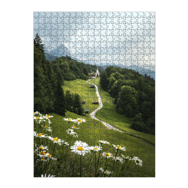 artboxONE Puzzle "Chapel in the Bavarian Alps" artboxONE - Natur,Reise,Reise / Länder