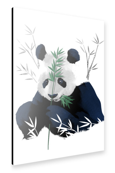 Alu-Dibond "Bamboo Panda" 30x20 cm artboxONE
