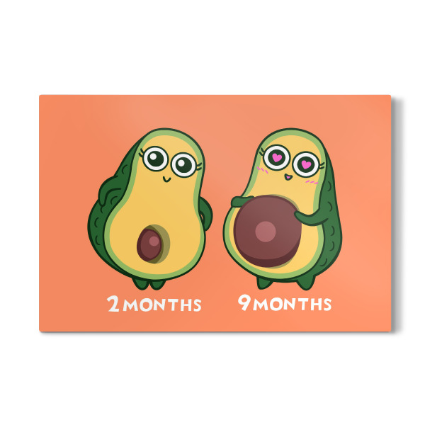 Galerie-Print "Pregnant avocados" 30x20 cm artboxONE