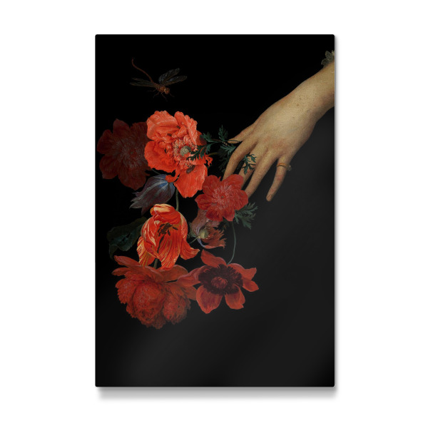 Galerie-Print "Hand Holding Poppy Bouquet" 30x20 cm artboxONE
