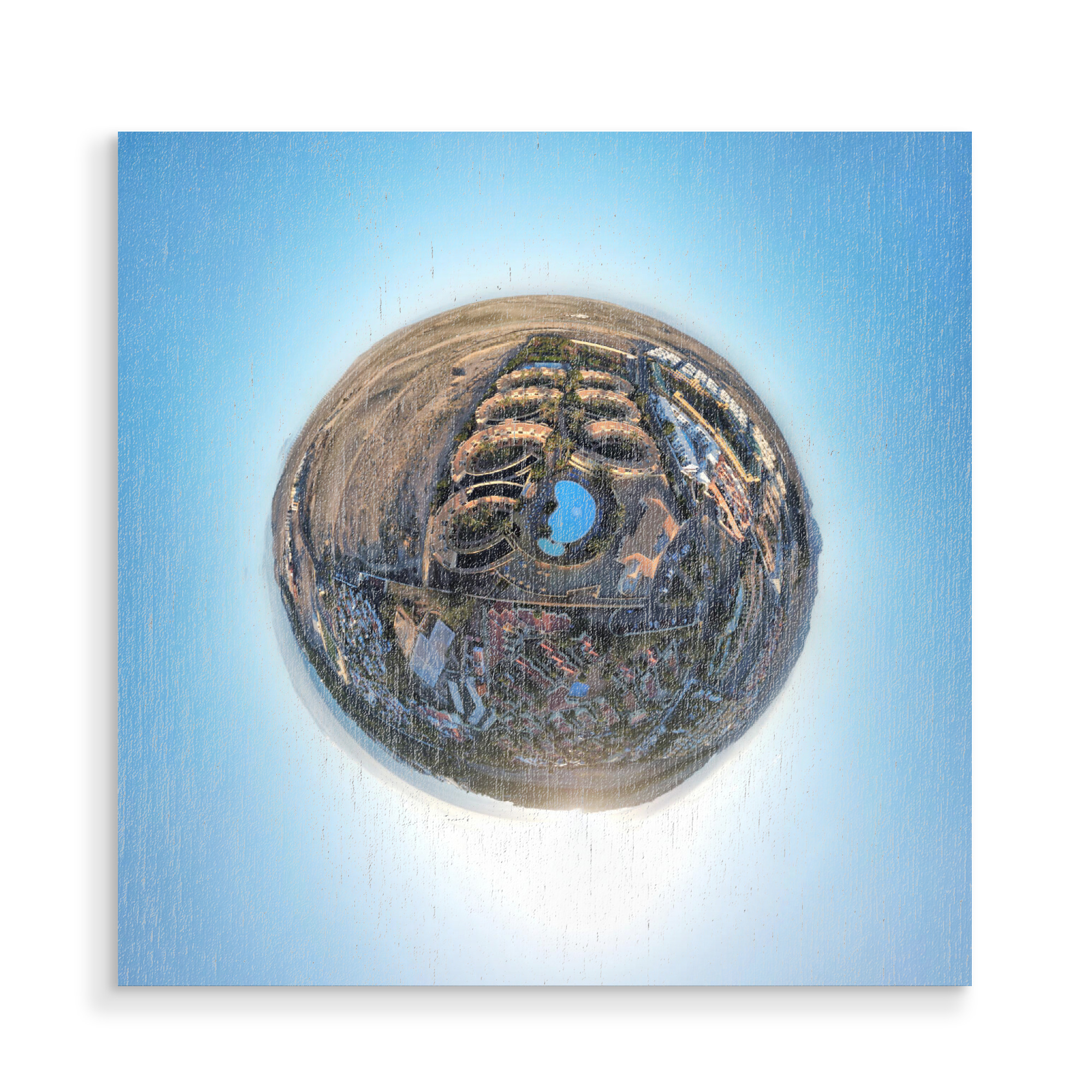 Holzbild "Fuerteventura - Hotel Royal Suite" artboxONE - Reise,Architektur,Reise / Strand und Meer,Reise / Länder