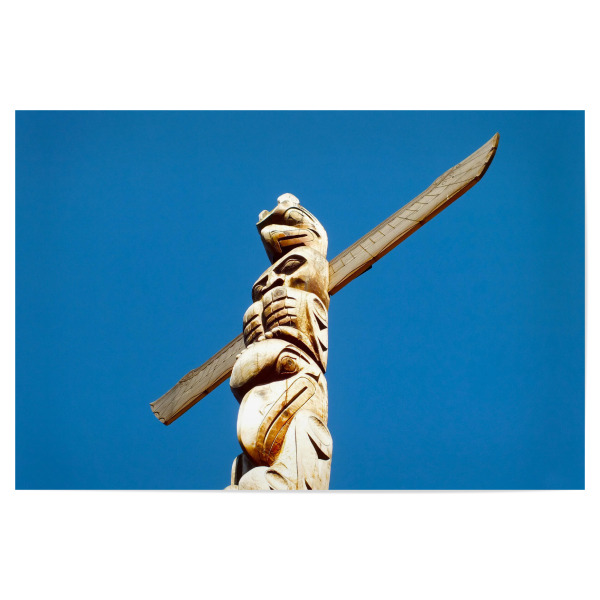 Poster "Native American Totem Pole" artboxONE - Reise,Reise / Länder