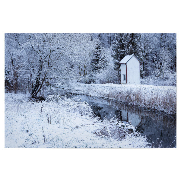 Poster "Hechtgraben im Winter" artboxONE - Natur,Reise,Architektur,Städte / Weitere