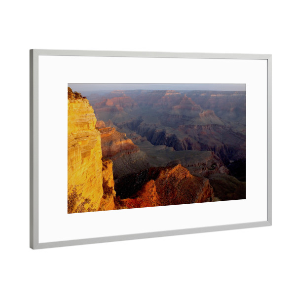 Poster mit Rahmen Silber "Grand Canyon, Arizona" artboxONE - Natur,Reise,Reise / Länder
