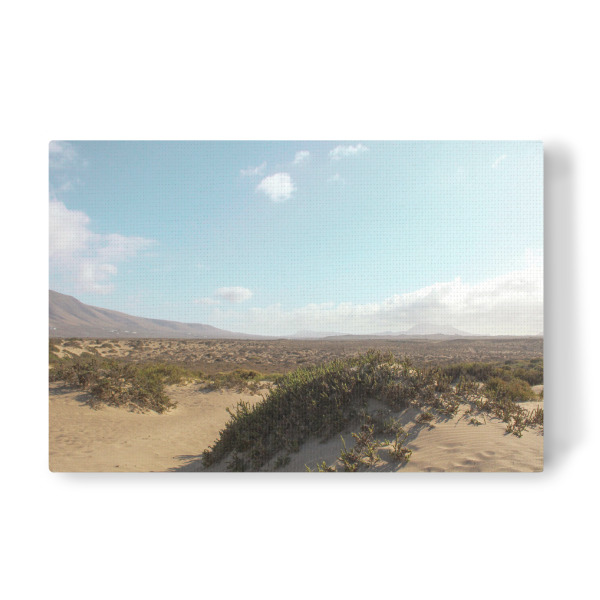 Leinwandbild "Lanzarote Sand Dunes" artboxONE - Natur,Reise,Reise / Länder