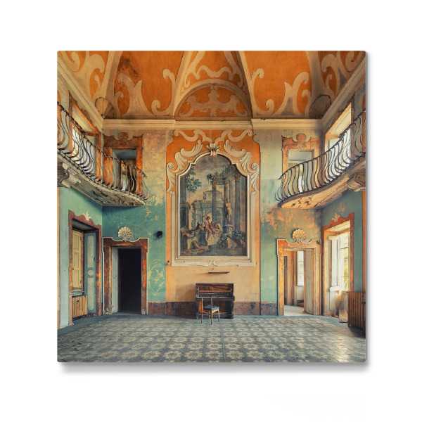 Galerie-Print "Yellow and Blue" 30x30 cm artboxONE